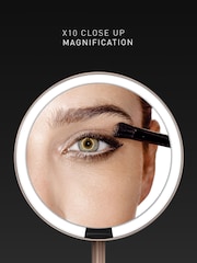 simplehuman Rose Gold Sensor Make Up Mirror Fold, 10X Magnified - Image 6 of 7