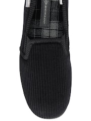 Dunlop Black Full Shoe Slippers - Image 4 of 4