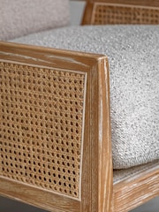 Gallery Home Taupe Boucle Fairfax Armchair - Image 2 of 8