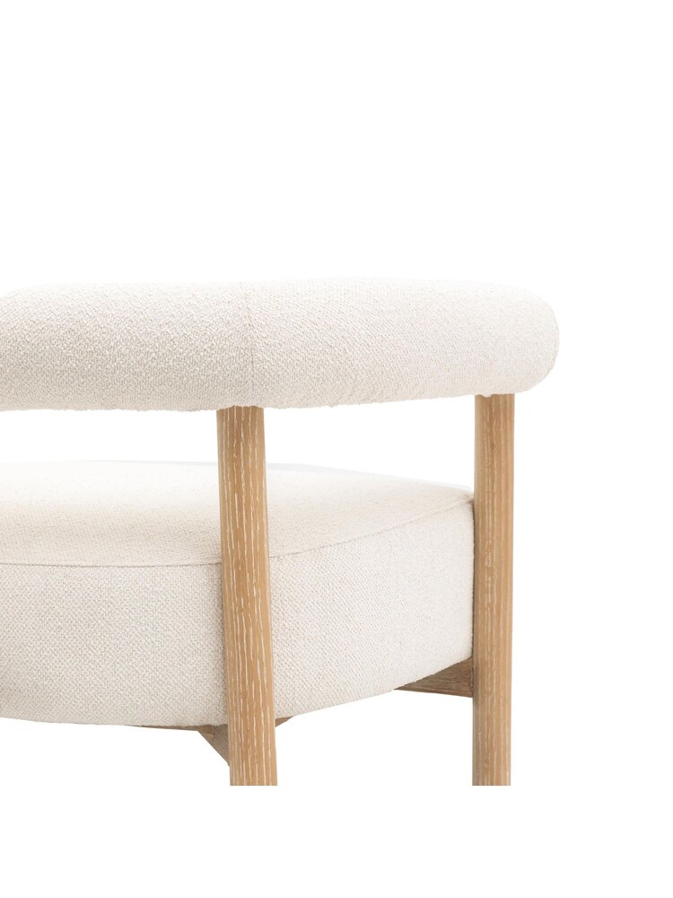 Gallery Home Cream Boucle Marietta Sofa - Image 9 of 9 Gallery Home Cream Boucle Marietta Sofa - Image 9 of 9