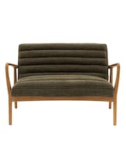 Gallery Home Green Boucle Datsun 2 Seater Sofa - Image 4 of 8