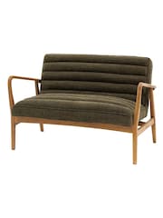 Gallery Home Green Boucle Datsun 2 Seater Sofa - Image 5 of 8