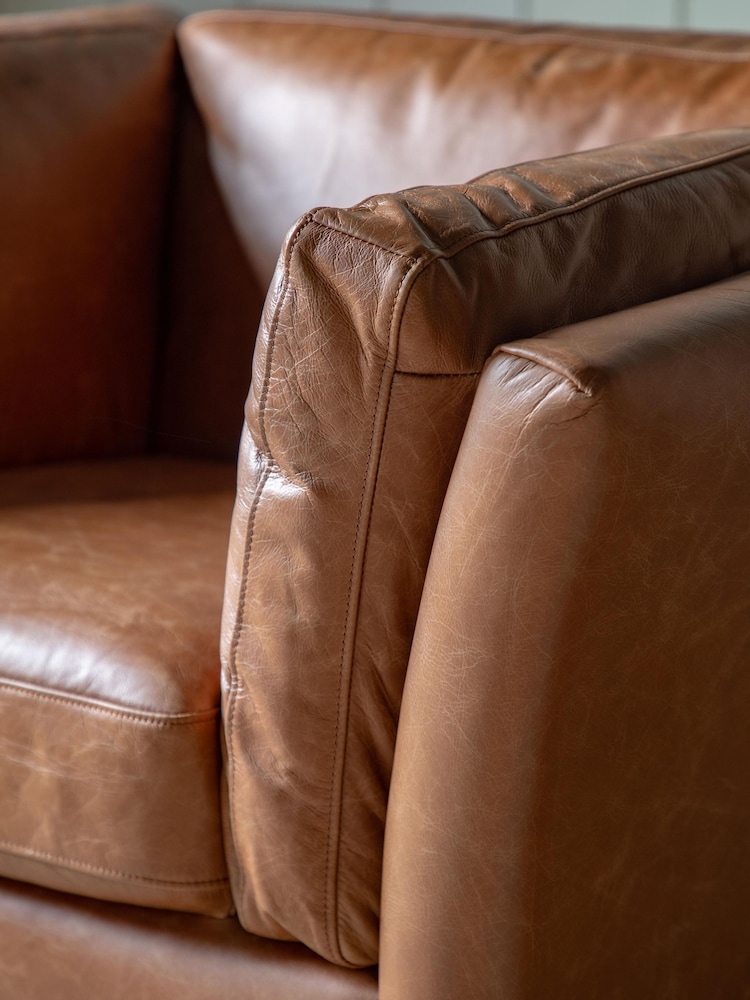 Gallery Home Brown Vintage Ebury Armchair - Image 2 of 8 Gallery Home Brown Vintage Ebury Armchair - Image 2 of 8