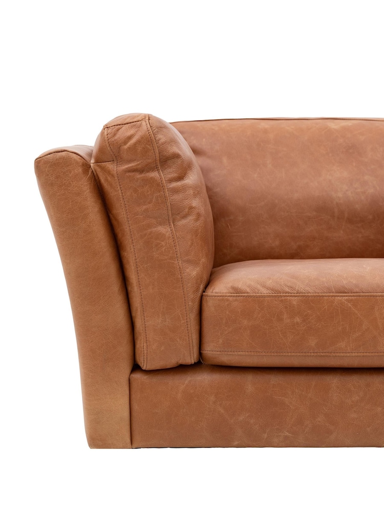 Gallery Home Brown Vintage Ebury Armchair - Image 8 of 8 Gallery Home Brown Vintage Ebury Armchair - Image 8 of 8