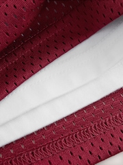 Burgundy Red Varsity Long Sleeve T-Shirt (3-16yrs) - Image 5 of 7