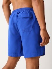 adidas Originals Blue Essentials Swim Shorts - Image 3 of 5