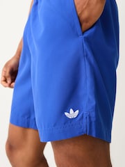 adidas Originals Blue Essentials Swim Shorts - Image 4 of 5