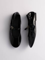 The Set Maryjane Ballet Shoes Black Patent - Image 3 of 6