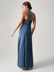 Monsoon Blue Thea Multiway Bridesmaid Dress - Image 2 of 5