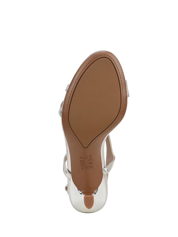 Naturalizer Silver Truly Wide Fit Slingback Sandals - Image 7 of 7