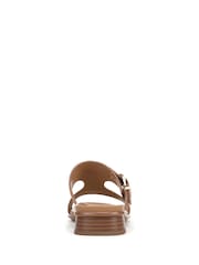 Naturalizer Beach-Stud Wide Fit Brown Sandals - Image 5 of 7
