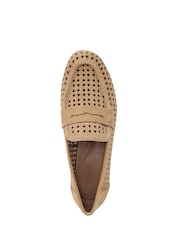 Naturalizer Bloom-Perf Wide Fit White Loafers - Image 6 of 7