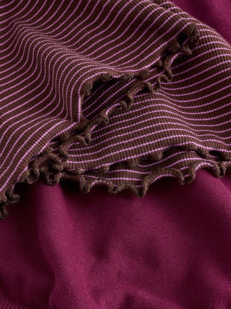 Dark Purple Star Sweatshirt and Legging Set (3mths-7yrs) - Image 10 of 10 Dark Purple Star Sweatshirt and Legging Set (3mths-7yrs) - Image 10 of 10