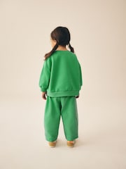 Green Play Sweatshirt and Barrel Leg Set (3mths-7yrs) - Image 3 of 9