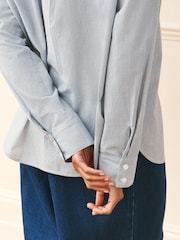 Laura Ashley Beaded Stripe Cotton Shirt - Immagine 5 di 8