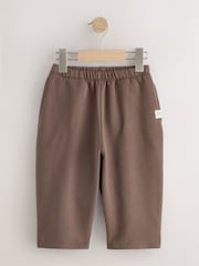 Lilac/Brown/Cream Barrel Joggers Set 3 Pack (3mths-7yrs) - Image 5 of 7