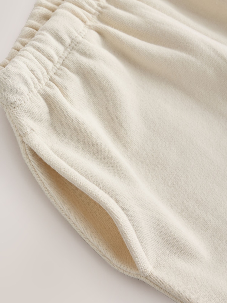 Lilac/Brown/Cream Barrel Joggers Set 3 Pack (3mths-7yrs) - Image 7 of 7
