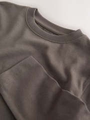 Mink Brown Cosy Long Sleeve T-Shirt (3-16yrs) - Image 4 of 4