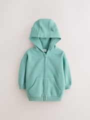 Green Zip Through Hoodie (3mths-7yrs) - Image 5 of 8