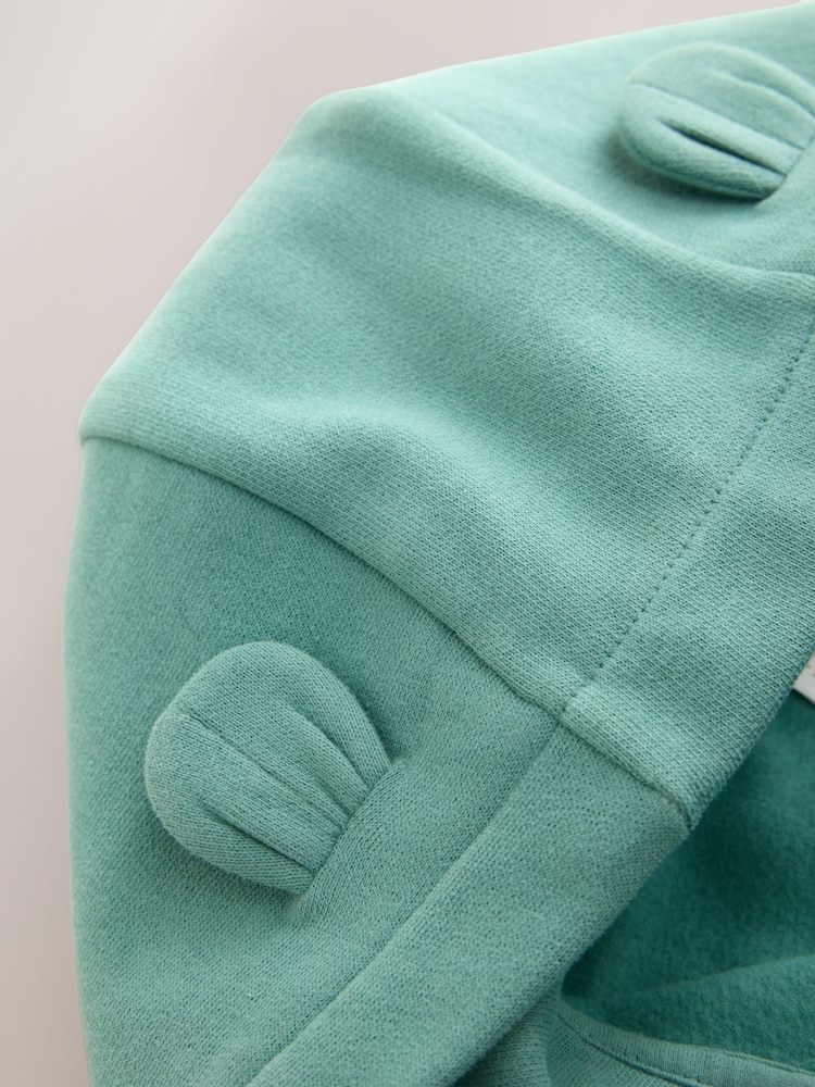 Green Zip Through Hoodie (3mths-7yrs) - Image 8 of 8 Green Zip Through Hoodie (3mths-7yrs) - Image 8 of 8