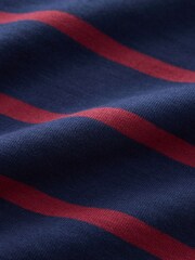 Vertical Stripe Rugby Polo Shirt (3-16yrs) - Image 8 of 8
