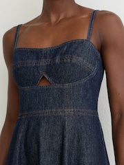 Reiss Indigo Blue Emma Dresses - Image 4 of 6