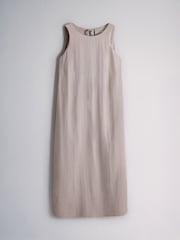 The Set Halter Neck Maxi Dresses 2 Pack Taupe Brown/Chocolate Brown - Image 8 of 11