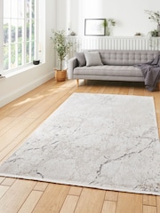 Think Rugs Beige Bellagio 9141 Modern Abstract Rug - Image 1 of 6