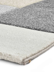 Think Rugs Yellow Brooklyn 646 Modern Geometric Rug - Image 4 of 5