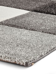 Think Rugs Grey Brooklyn 646 Modern Geometric Rug - Image 4 of 5