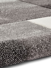 Think Rugs Grey Brooklyn 646 Modern Geometric Rug - Image 5 of 5