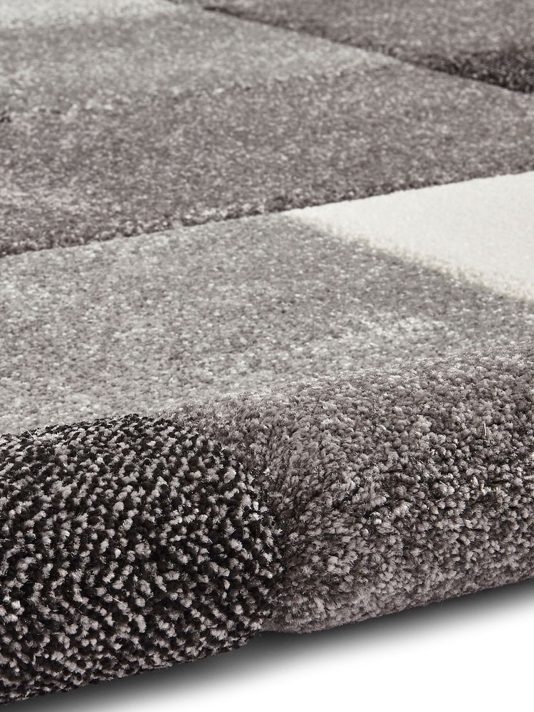 Think Rugs Grey Brooklyn 646 Modern Geometric Rug - Image 5 of 5 Think Rugs Grey Brooklyn 646 Modern Geometric Rug - Image 5 of 5