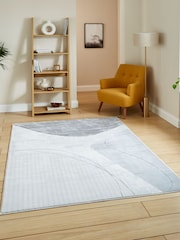 Think Rugs Grey Apollo E9974 Modern Abstract Rug - Image 1 of 6