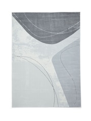 Think Rugs Grey Apollo E9974 Modern Abstract Rug - Image 3 of 6