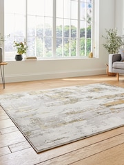 Think Rugs Grey Apollo GR579 Modern Abstract Rug - Image 2 of 6
