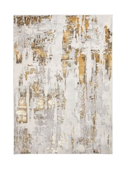 Think Rugs Grey Apollo GR579 Modern Abstract Rug - Image 3 of 6