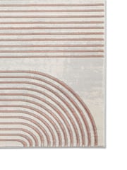 Think Rugs Grey Apollo 2683 Modern Linear Rug - Image 4 of 6