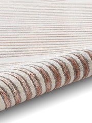 Think Rugs Grey Apollo 2683 Modern Linear Rug - Image 6 of 6