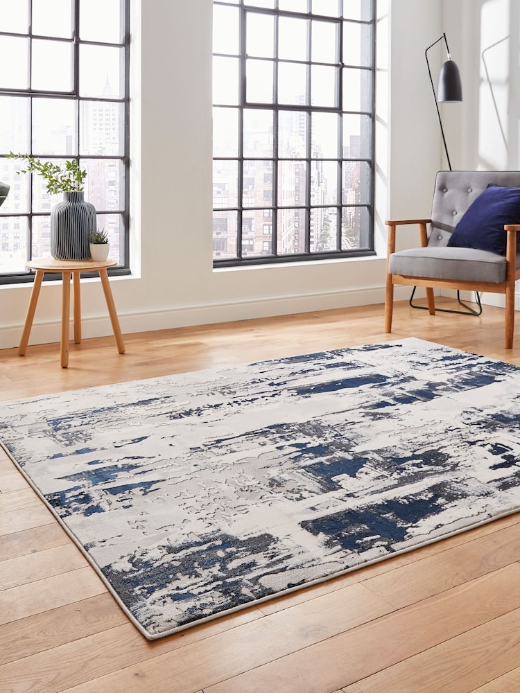 Think Rugs Grey Apollo GR579 Modern Abstract Rug - Image 2 of 6 Think Rugs Grey Apollo GR579 Modern Abstract Rug - Image 2 of 6