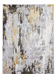 Think Rugs Grey Apollo GR580 Modern Abstract Rug - Image 3 of 6