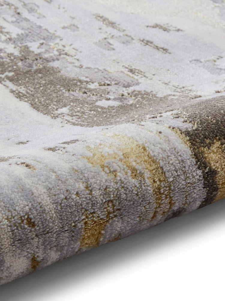 Think Rugs Grey Apollo GR580 Modern Abstract Rug - Image 6 of 6