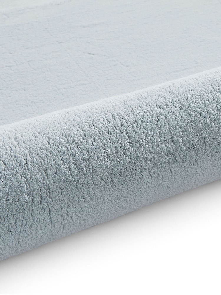 Think Rugs Light Blue Bay Plain Shaggy Rug - Image 6 of 6 Think Rugs Light Blue Bay Plain Shaggy Rug - Image 6 of 6