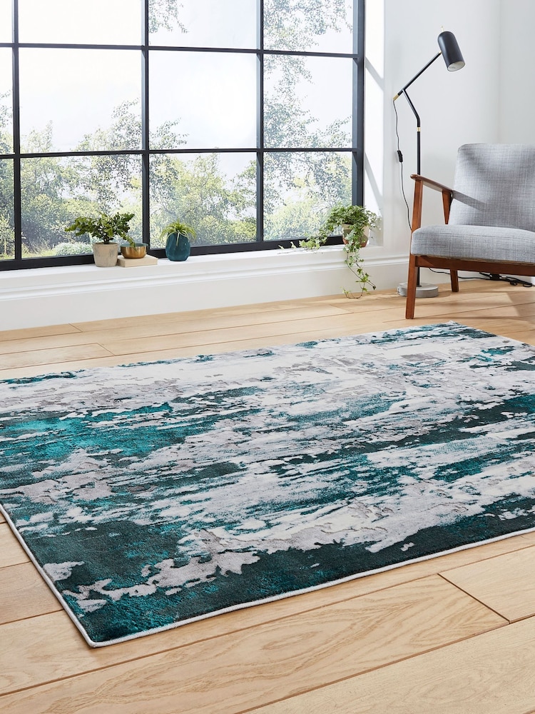 Think Rugs Grey Apollo GR580 Modern Abstract Rug - Image 2 of 6 Think Rugs Grey Apollo GR580 Modern Abstract Rug - Image 2 of 6