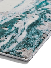 Think Rugs Grey Apollo GR580 Modern Abstract Rug - Image 5 of 6