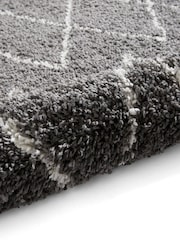 Think Rugs Grey Boho 8280 Berber Rug - Image 6 of 6