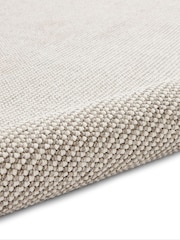 Think Rugs White E6404 Boucle Rug - Image 6 of 6