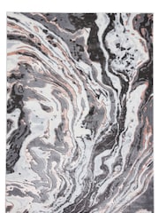 Think Rugs Grey Apollo GR584 Modern Abstract Rug - Image 3 of 6