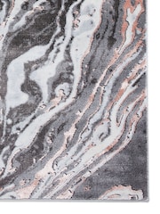 Think Rugs Grey Apollo GR584 Modern Abstract Rug - Image 4 of 6