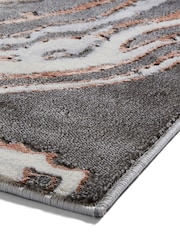 Think Rugs Grey Apollo GR584 Modern Abstract Rug - Image 5 of 6
