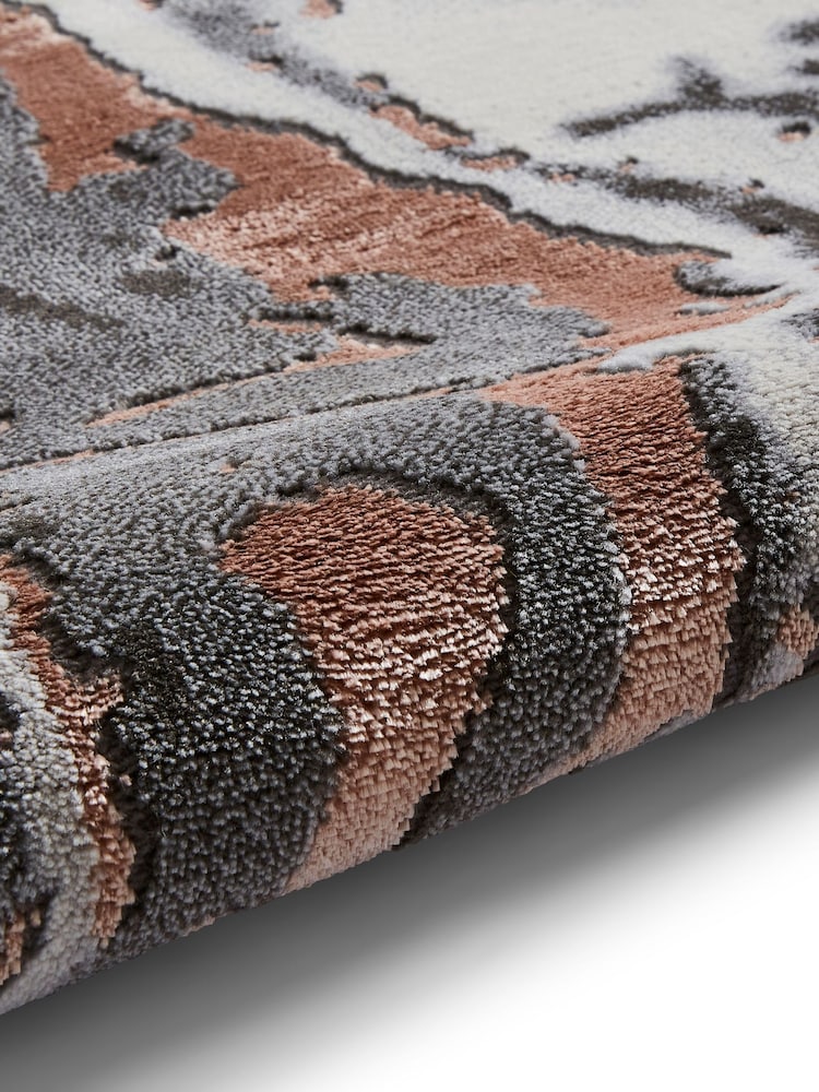 Think Rugs Grey Apollo GR584 Modern Abstract Rug - Image 6 of 6